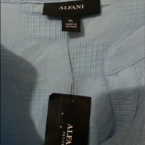 Alfani Petite (Color) Blue Infinity (Size) PL 12-14 - Picture 2 of 3